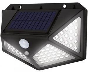 Lampa solara de perete, LED, senzor miscare, 13x5x9.5 cm