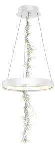 LED Lustră pe cablu SPARK LED/35W/230V alb