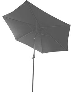 ASTOREO Umbrela de soare neagra 3 m - negru - Mărimea diametru 3 m