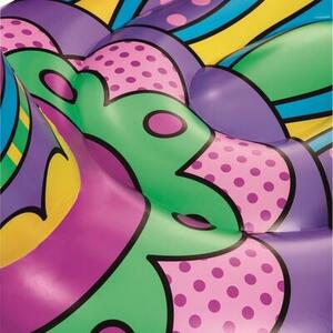 Saltea gonflabila pentru piscina, Pop Ostrich Multicolor, L190xl166 cm