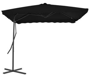 Umbrela de soare suspendata, Ella Negru, L250xl250xH230 cm