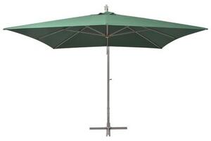 Umbrela de soare suspendata, Vea Verde, L300xl300xH290 cm