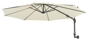 Umbrela de soare cu montaj pe perete, Reda Ivoir, Ø300xH131 cm