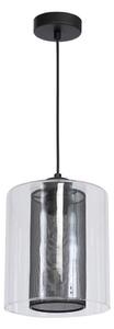 Lustră ELDA 1xE27/60W/230V negru