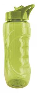 Sticla Sport din plastic cu pai, 900 ml Verde