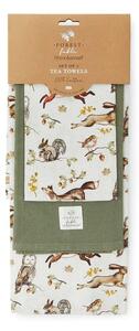 Prosoape de vase 3 buc. din bumbac 45x65 cm Forest Fable – Cooksmart ®