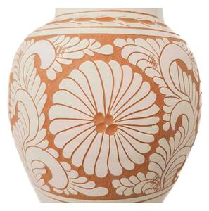 Vaza Traditionala Ceramica, lucrata manual, 8 x 26 cm