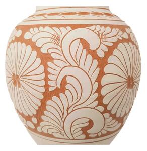 Vaza Traditionala Ceramica, lucrata manual, 8 x 26 cm