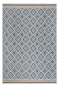 Covor pentru exterior și interior galben/albastru 160x230 cm Zia Trellis – Flair Rugs