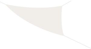 Copertina parasolar, triunghiulara, crem, 3.6x3.6x3.6 m
