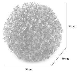 Arbust artificial, forma sferica, buxus, diametru 39 cm