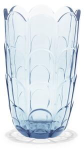 Vază albastru-deschis din sticlă lucrată manual (înălțime 19 cm) Lily – Holmegaard
