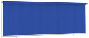 Jaluzea tip rulou de exterior, albastru, 400x140 cm, HDPE