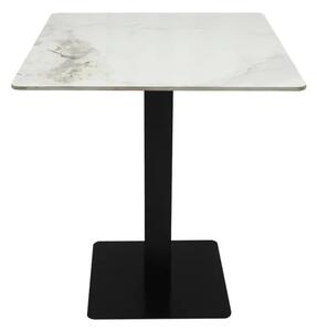 Masa fixa alb marmorat 70*65 cm Marm
