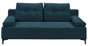 Canapea extensibila cu lada de depozitare Candy Blue 200x100 cm