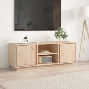 Comodă TV, 110x35x40,5 cm, lemn masiv de pin