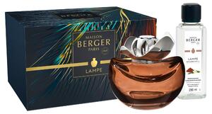 Set Berger lampa catalitica Temptation Chocolat cu parfum Delicate White Musk
