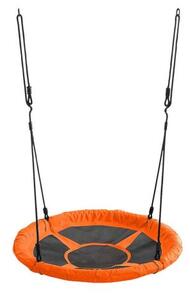 Leagan suspendat, cuib de barza, portocaliu, max 100 kg, 65 cm