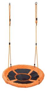 Leagan suspendat, cuib de barza, portocaliu, max 150 kg, 95 cm