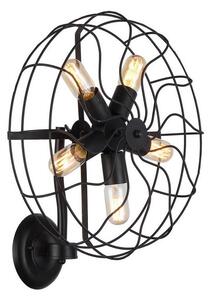 Azzardo AZ1349 - Aplică perete FAN 5xE27/60W/230V