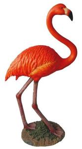 Decoratiune gradina, polirasina, flamingo, 57x26x107 cm