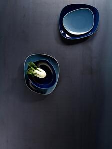 Set 6 farfurii intinse din portelan, Organic Bleumarin, 28 cm, Villeroy & Boch