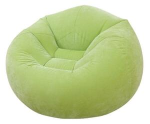 Fotoliu gonflabil, Intex, 107 x 104 x 69 cm, verde, 68569
