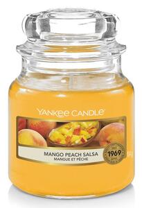 Lumânare parfumată Salsa cu piersici și mango Yankee Candle mic
