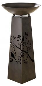 Suport flori BIRD TWIG, metal, 102x50 cm