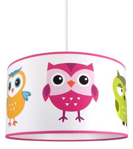 Lustră copii pe cablu OWL 1xE27/60W/230V