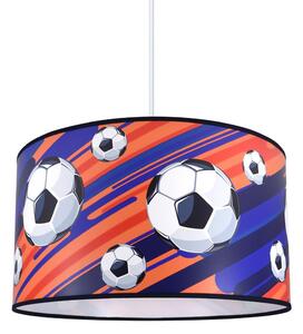 Lustră copii pe cablu FOOTBALL 1xE27/60W/230V