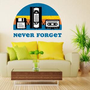 Sticker pentru perete - Never forget