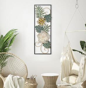 Decoratiune de perete CAMPUR -A-, Metal, Multicolor, 31x4x90 cm