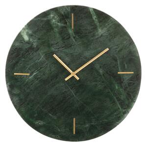 Ceas Marble, Piatra, Verde, 41x41x4 cm
