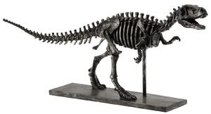 Decoratiune Dinozaur, Compozit, Gri, 56x14.5x27 cm