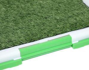 Litiera Inteligenta cu iarba artificiala pentru caini si catei de talie mica, 47 x 34cm