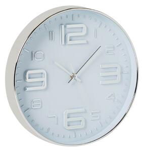 Ceas de Perete MCT, Design Modern, Argintiu, 30 cm