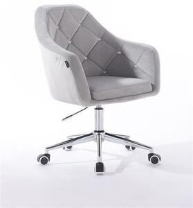 HR830CK SCAUN CATIFEA GRI OŢEL