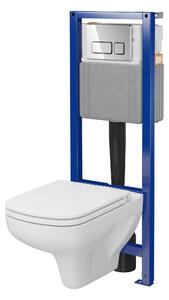 Cersanit Colour set cadru și vas wc, capac+ buton de spălare S701-768