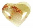 Decoratiune onix inima, 5.5 cm