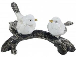 Statueta WHITE BIRDS, 25.5X15.5cm