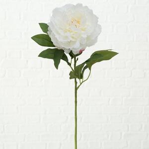 Set 2 flori artificiale Peony Alb / Roz, H66 cm