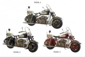 Macheta metalica motocicleta, 28x11x16 cm - 3 modele