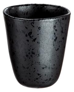 Vaza Preto, ceramica, negru, 10x9 cm