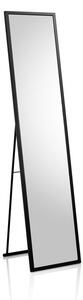 Oglinda de podea MIRA, Metal Sticla, Negru, 34x38.3x150.2 cm