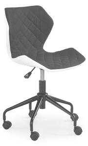 Scaun student Matrix - alb-negru office chair