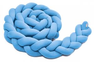 Mantinel împletit 360 cm - albastru Blue Bed snake