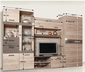 Set mobila Living, Bortis Impex, san marino, Design elegant, 300 x 200 cm