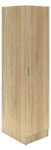 Dulap Remi, O Usa, cu polite, Stejar Sonoma, 40 x 51 x 170 cm