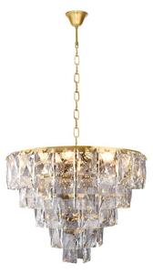 Lustră de cristal pe lanț CHELSEA 6xE14/40W/230V